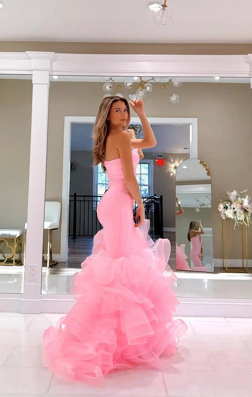 Fashion Mermaid Evening Party Dress