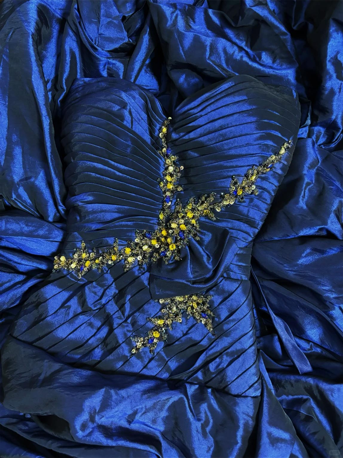 Princess Sweetheart Sleeveless Floor-Length Taffeta Unique Prom Dress