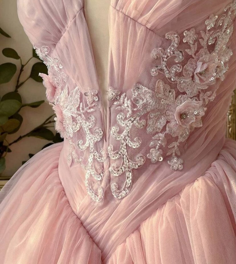 Sweetheart Corset Tulle Mini Princess Dress