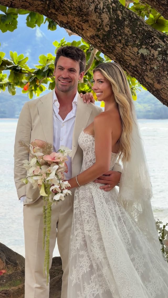 Strapless Lace A-Line Wedding Dress with Train