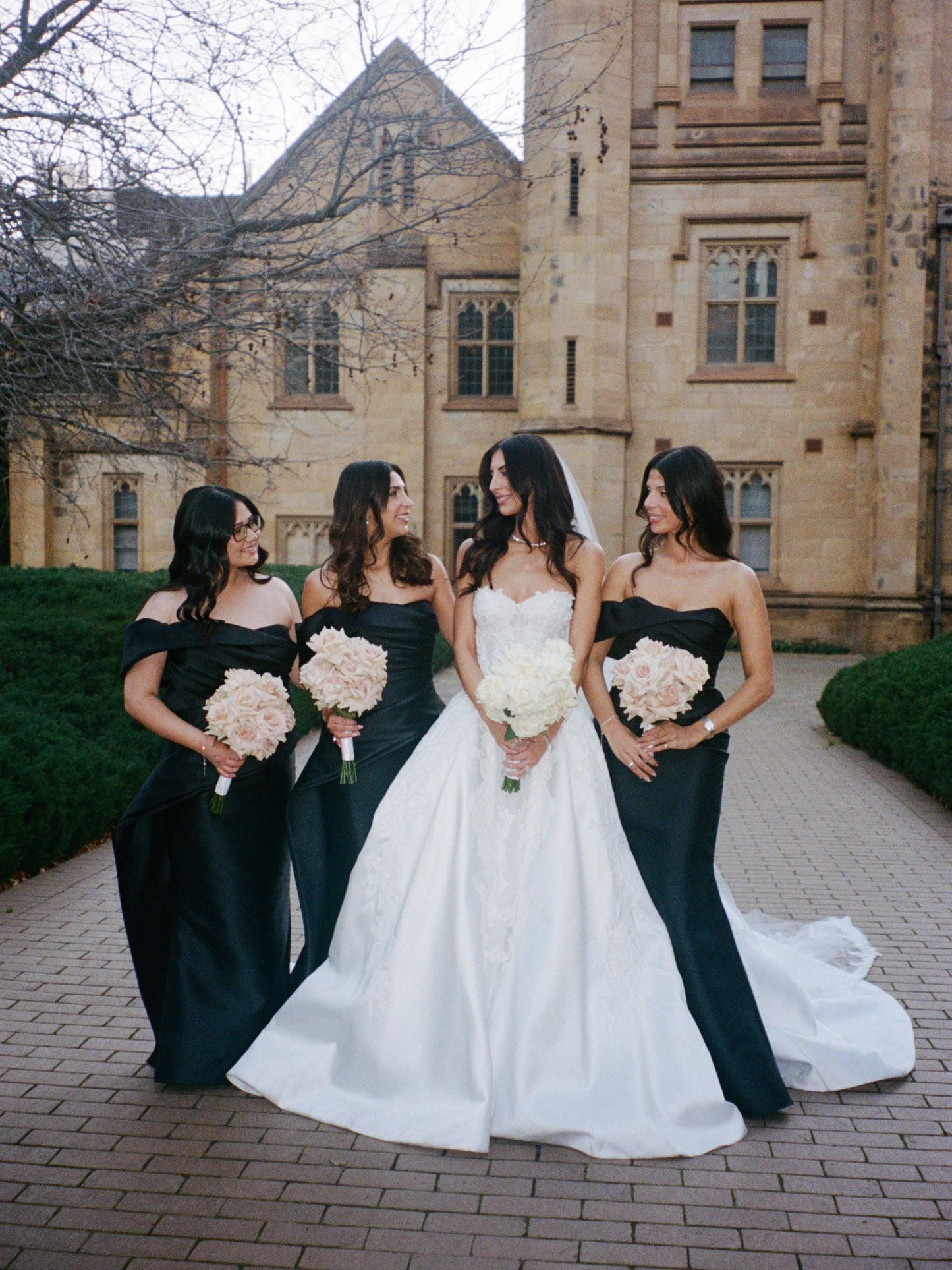 Strapless Sweetheart Lace Ball Gown Wedding Dress