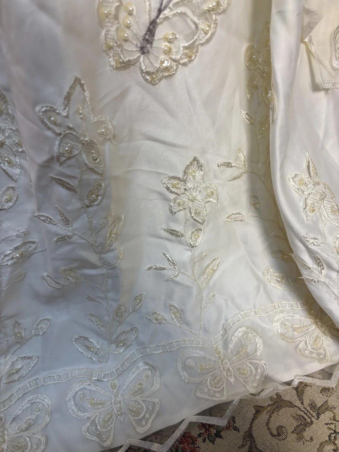 Spaghetti Straps Long Elegant Wedding Dress