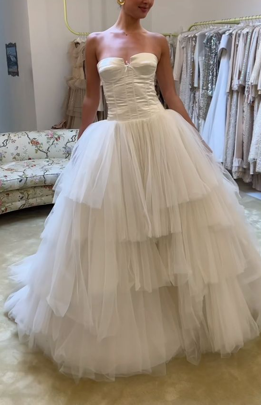 A-Line Evening Gown Long Evening Party Prom Dress