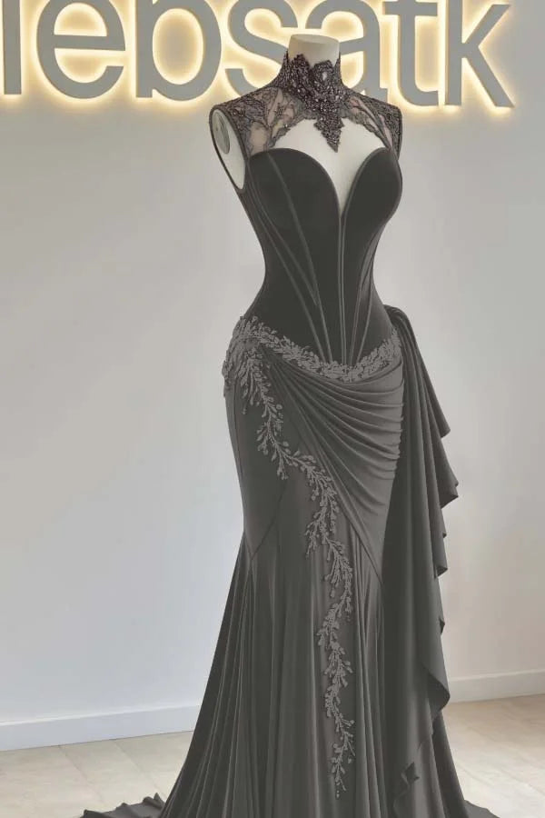 Gorgeous Brown Sleeveless Sweetheart Prom Dress