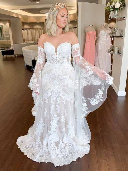 Sweetheart Mermaid Bridal Gowns