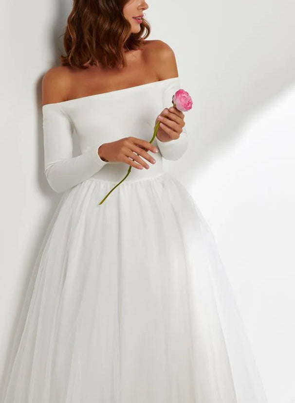 Reception Off-the-Shoulder Ball-Gown Long Sleeves Wedding DressesReception Off-the-Shoulder Ball-Gown Long Sleeves Wedding DressesReception Off-the-Shoulder Ball-Gown Long Sleeves Wedding DressesReception Off-the-Shoulder Ball-Gown Long Sleeves Wedding Dr