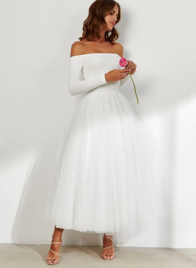 Reception Off-the-Shoulder Ball-Gown Long Sleeves Wedding DressesReception Off-the-Shoulder Ball-Gown Long Sleeves Wedding DressesReception Off-the-Shoulder Ball-Gown Long Sleeves Wedding DressesReception Off-the-Shoulder Ball-Gown Long Sleeves Wedding Dr