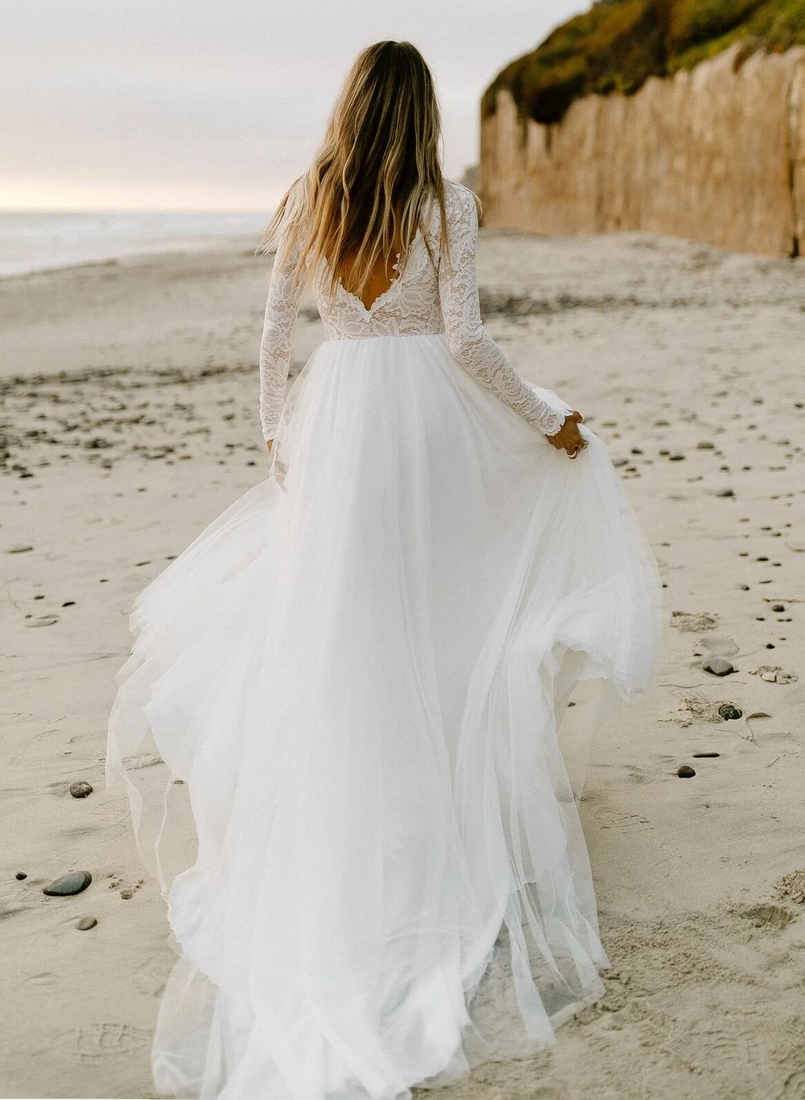 Boho Lace Tulle A-Line Wedding Dresses With Long SleevesBoho Lace Tulle A-Line Wedding Dresses With Long SleevesBoho Lace Tulle A-Line Wedding Dresses With Long SleevesBoho Lace Tulle A-Line Wedding Dresses With Long SleevesBoho Lace Tulle A-Line Wedding