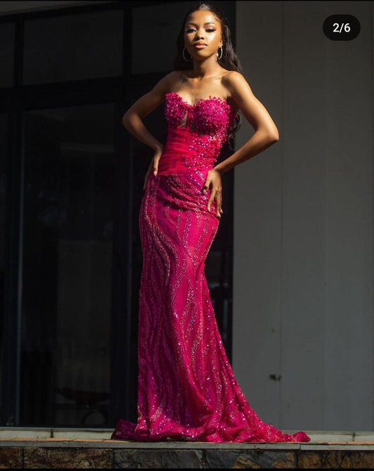 Stunning Mermaid Sweetheart Black Girl People With Beaded