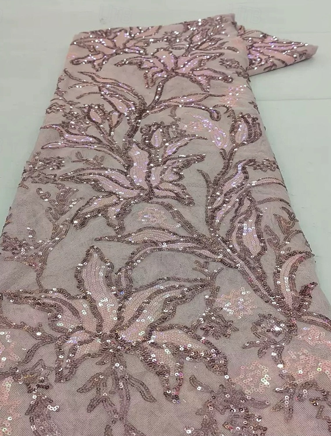 One Shoulder Sleeveless Bow Sequins Sparkle Evening Dress