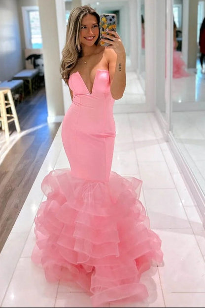 Fashion Mermaid Evening Party Dress