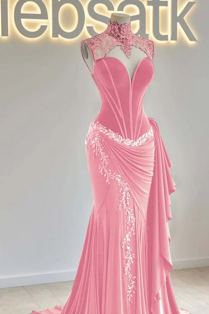 Gorgeous Brown Sleeveless Sweetheart Prom Dress