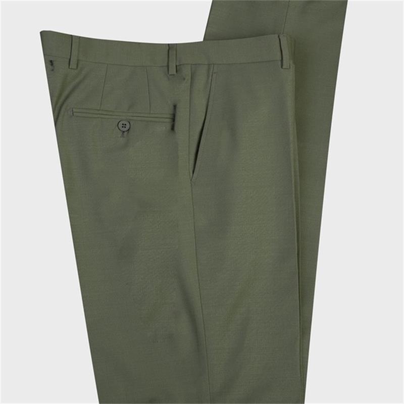 Popular Formal Peaked Lapel  Prom Suit For Man Gentle Three Pieces Dinner