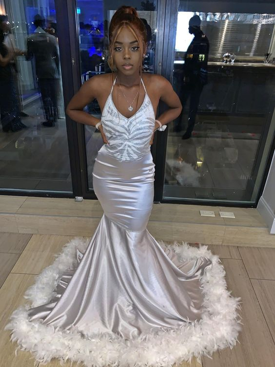 Charming Mermaid Sleeveless Evening Dress