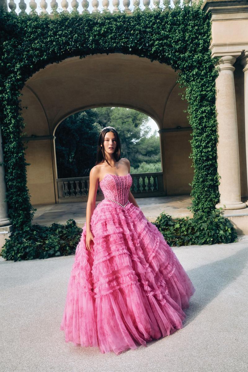 Sweetheart Beaded A-Line Tulle Ruched Prom Dress Floor-Length