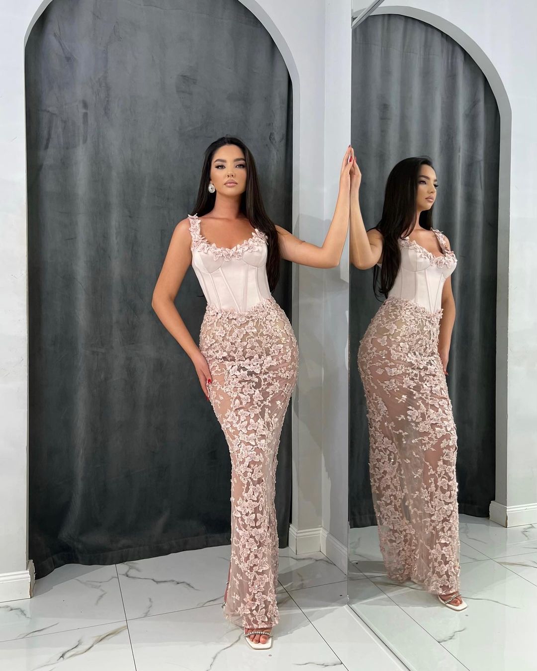 Sweetheart Prom Dress Sleeveless Slimming with Applique