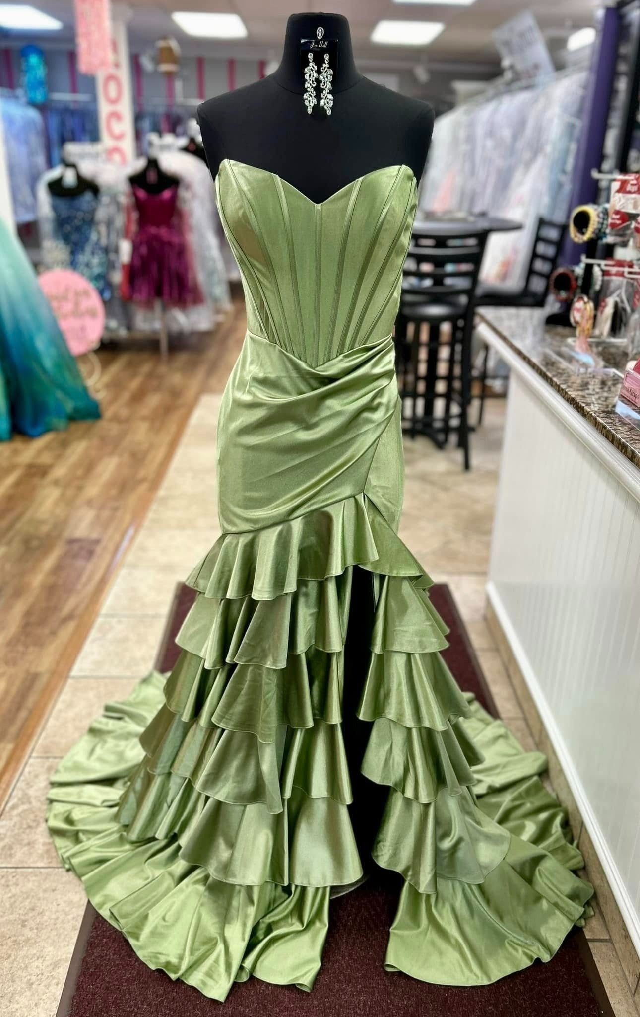 Sweetheart Satin Women's Prom Dresses Long Mermaid Evening Dresses