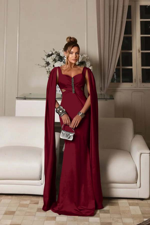 Fashion Blue Straps Prom Dress Slimming Sweetheart Mermaid Train