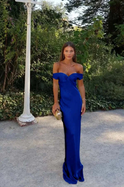 Light Yellow Sweetheart Off-The-Shoulder Prom Dress ZT0691