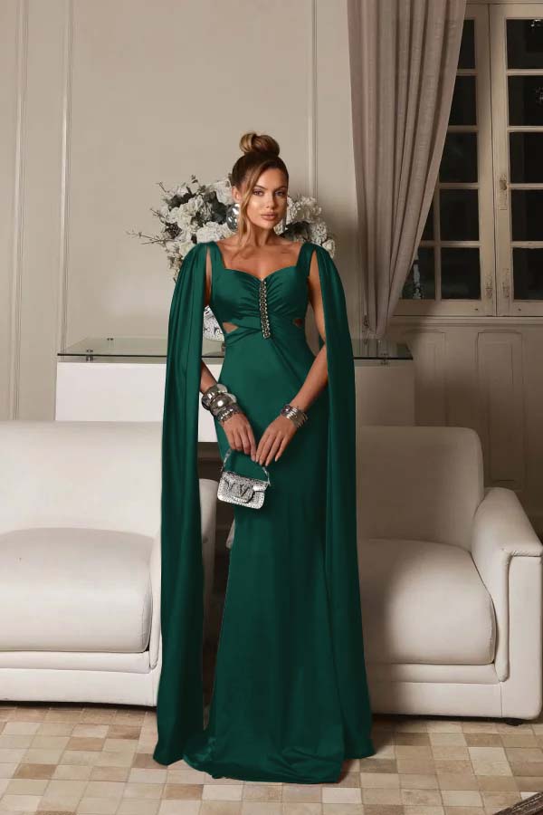 Fashion Blue Straps Prom Dress Slimming Sweetheart Mermaid Train