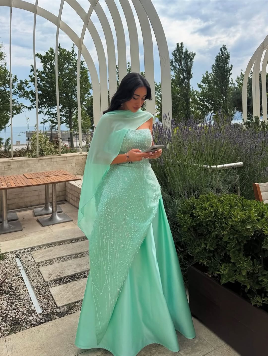 Refreshing Straps Prom Dress Mermaid A-line with Beading