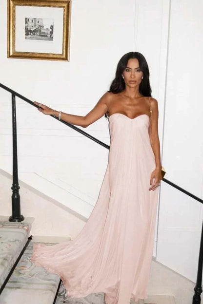 Candy Pink Sweetheart Summer Tulle Sheath Prom Dress ZT0655