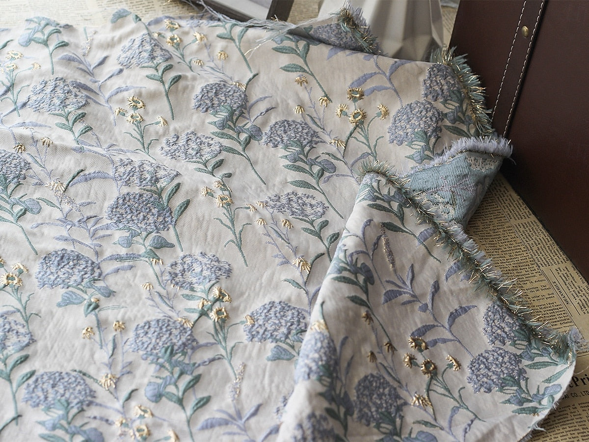 V-Neck 3/4 Sleeve A-Line Flowers Floral Print Ankle-Length Evening Dress