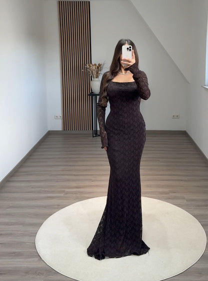 Charming Appliques Evening Dress