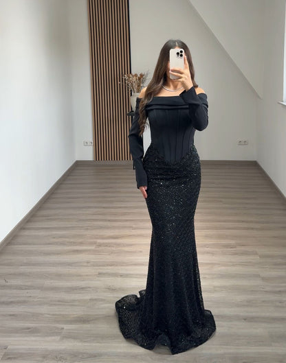 A-Line Scoop Cape Floor-Length Satin Evening Dress