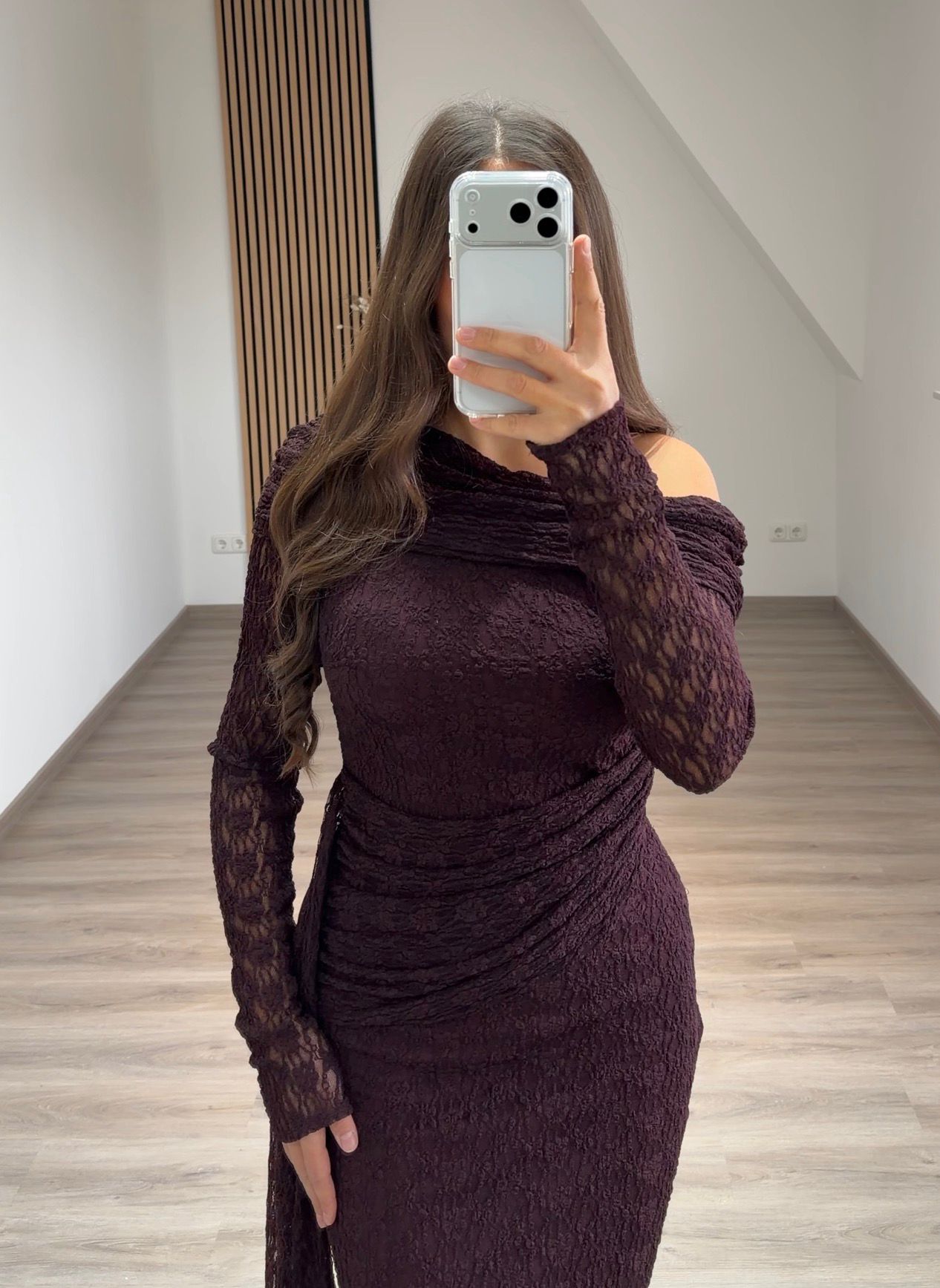 Off-Shoulder Sequins A-Line Evening Dress