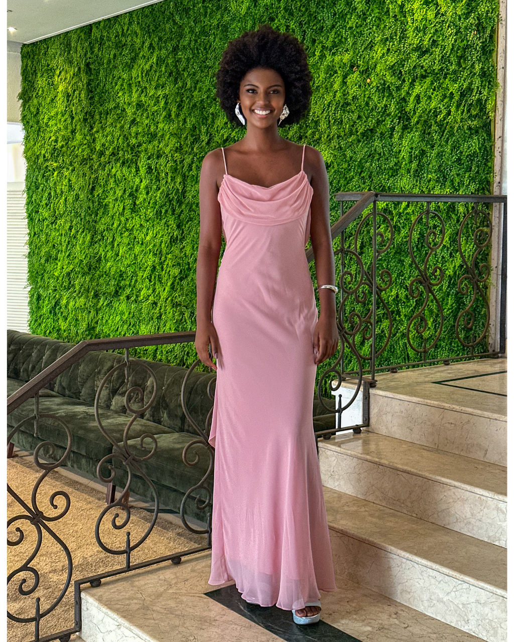 Simple Yellow Wedding Guest Dress Chiffon Evening Dress