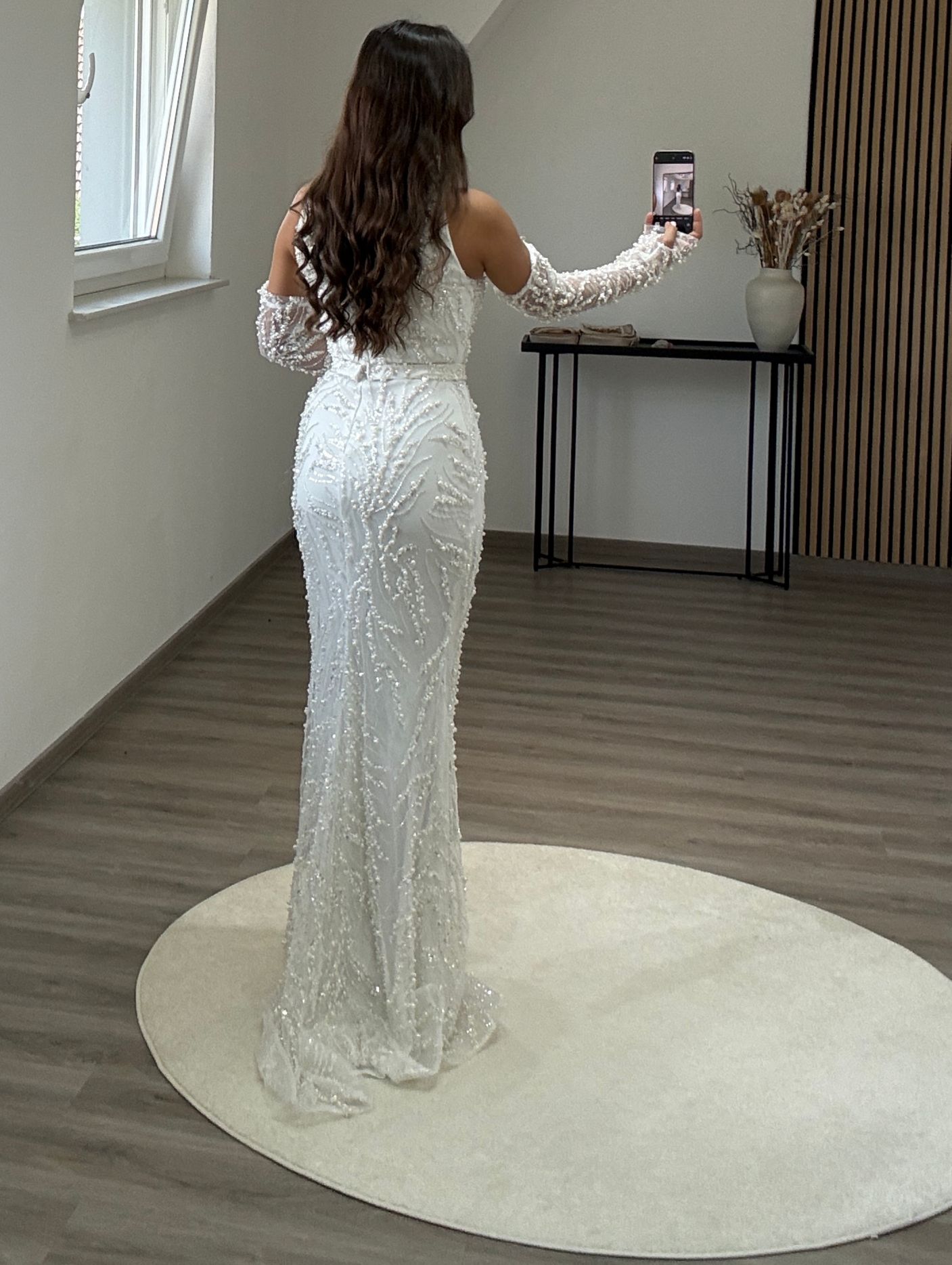 Charming A-Line Off-Shoulder Cap Sleeves Chiffon Evening Dress