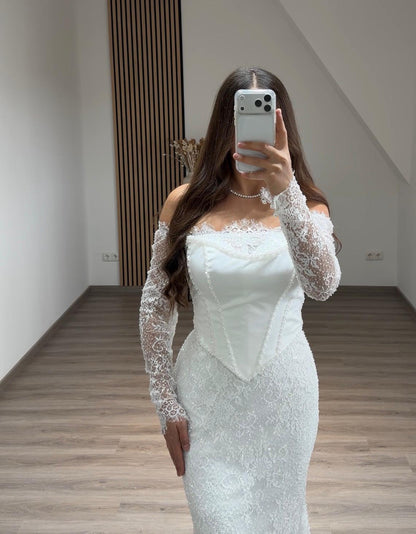 A-Line Strapless Sleeveless Ruched Evening Dress