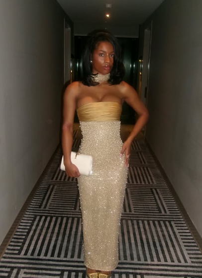 Pretty Mermaid Strapless Long Yellow Sequin Satin Party Dresses Prom Dresses