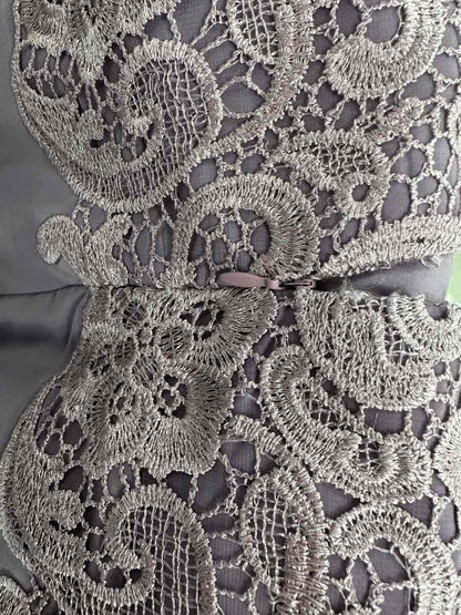 2 Pieces Princess Scoop Floor-Length Mother of the Bride Dress