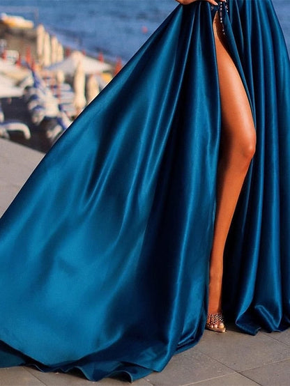 Princess One-Shoulder Evening Dresses