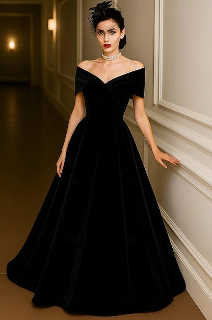 Red Green A-Line Evening Gown Formal Wedding Dress