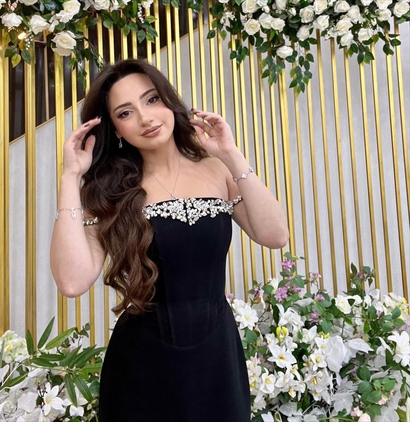 Fashion Beaded Off the Shoulder Black Mermaid Evening Dress