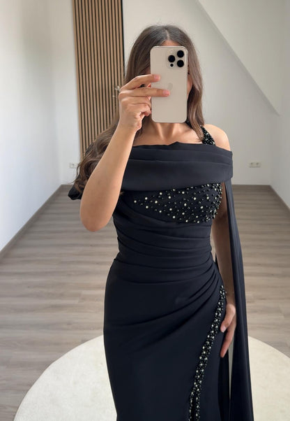 Simple Raspberry Sleeveless Scoop A-Line Evening Dress