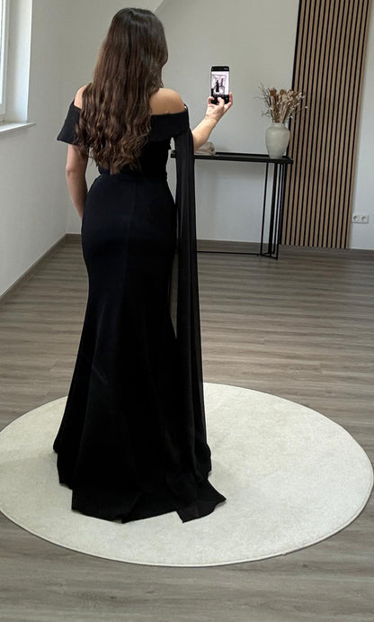 Simple Raspberry Sleeveless Scoop A-Line Evening Dress