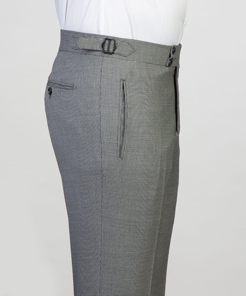 Eugene Latest Design Gray Peaked Lapel Three Pieces Men Suits