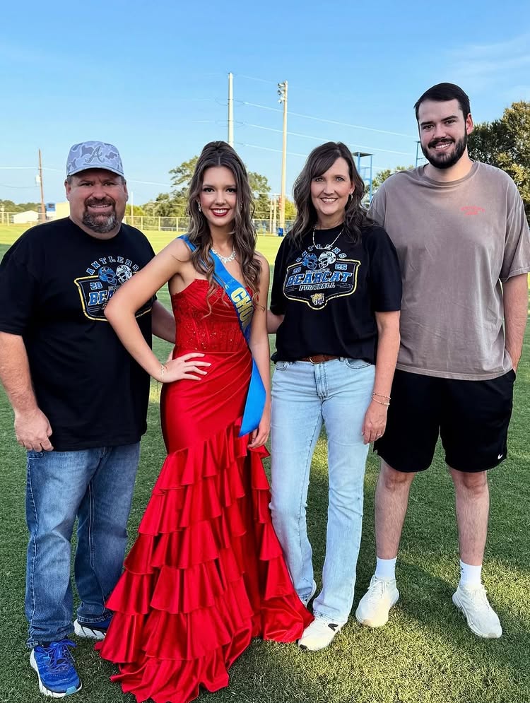 Scoop-Neck Sleeveless Sequined Beaded Satin Tiered Mermaid Prom Dress