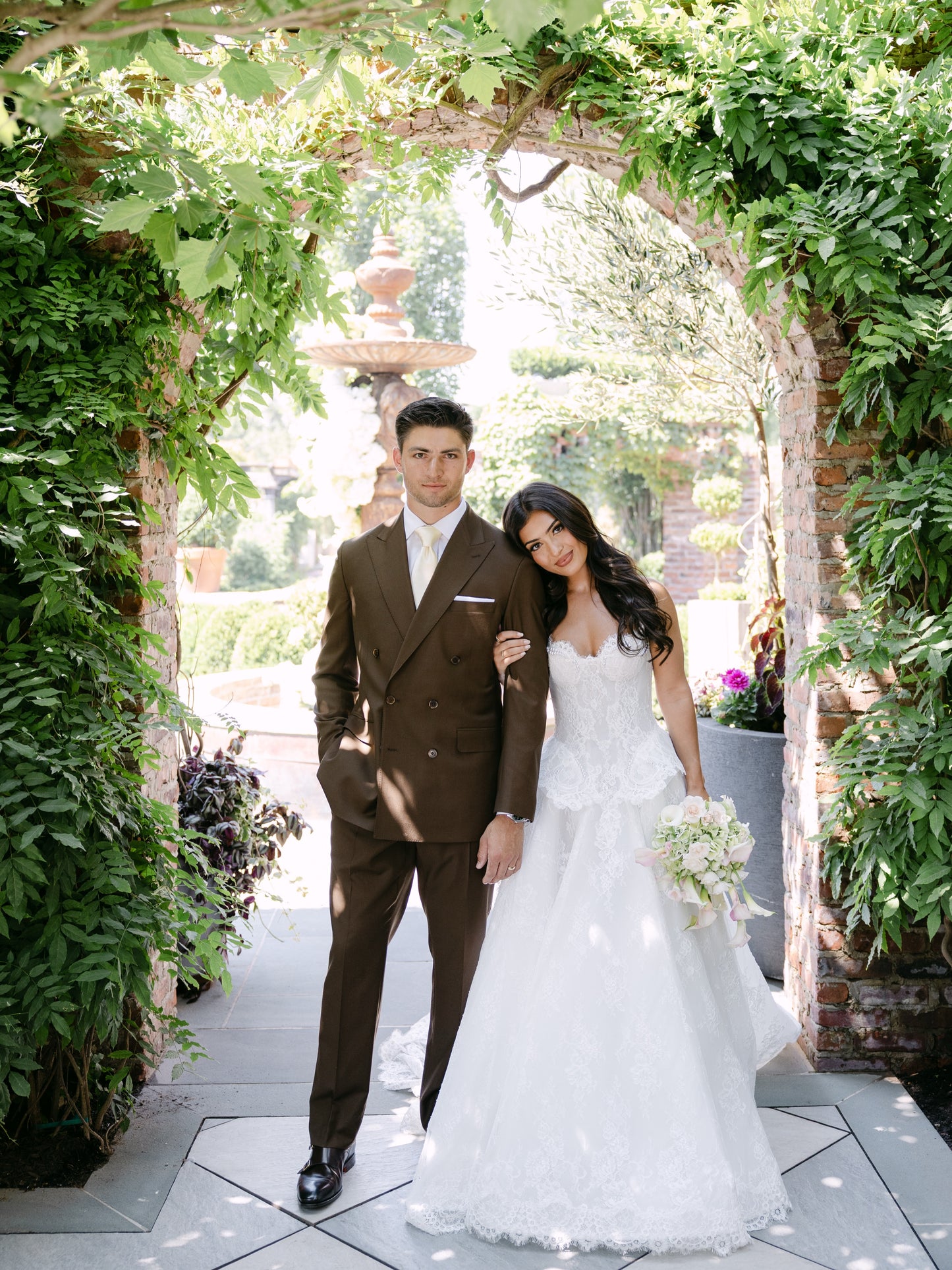 Strapless Sweetheart Lace Ball Gown Wedding Dress