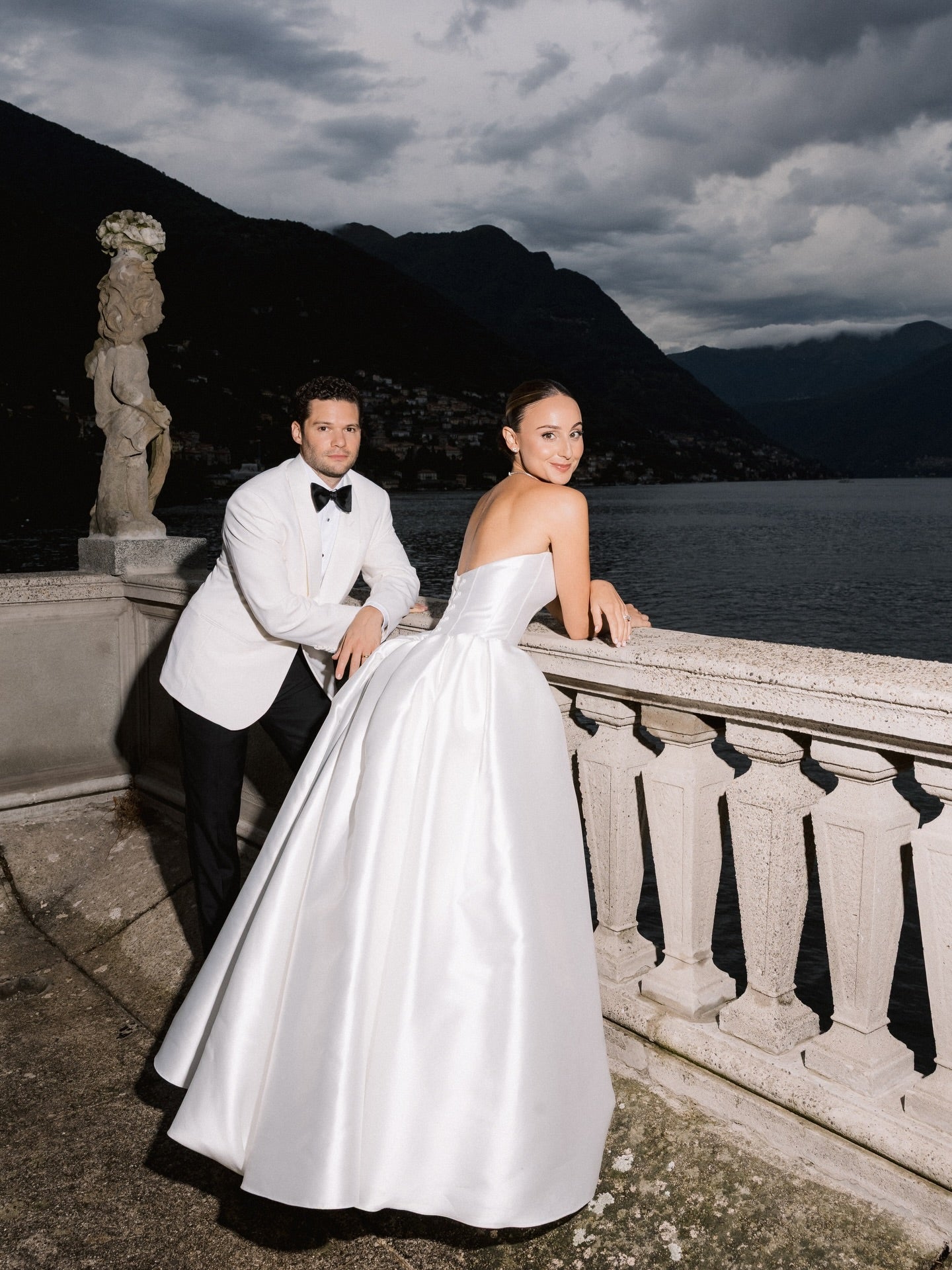 Strapless Basque Waist Ball Gown Wedding Dress