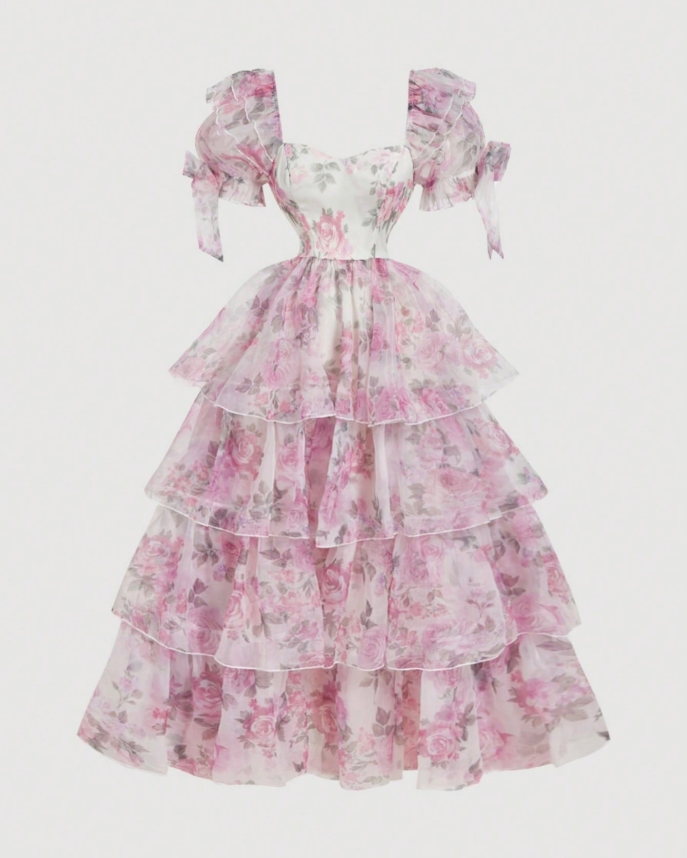 Romantic Corset Princess Maxi Dress