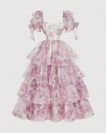 Romantic Corset Princess Maxi Dress