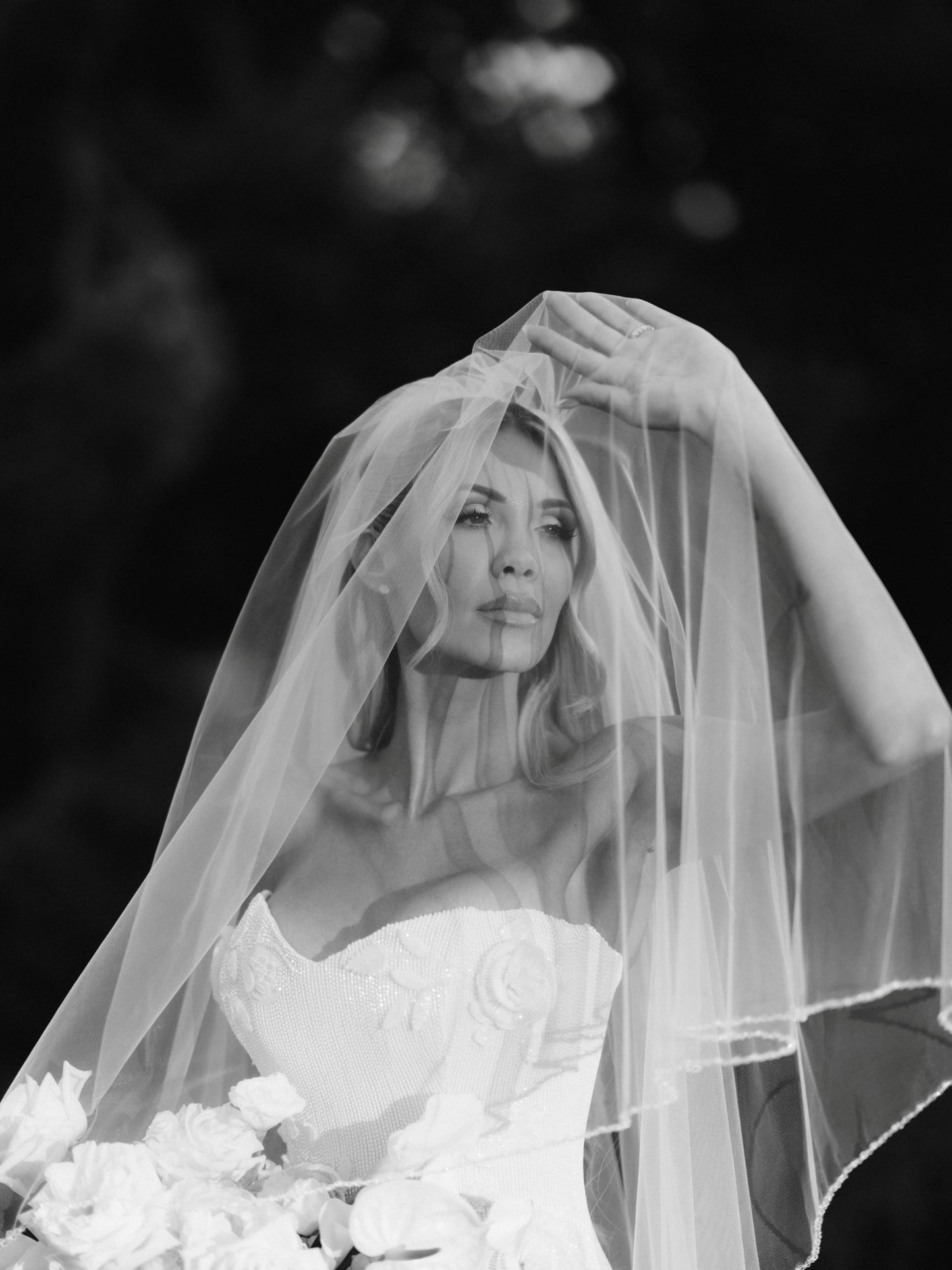 Strapless Sheath Wedding Gown with Sweetheart Neckline