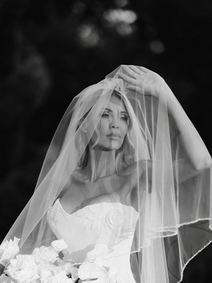 Strapless Sheath Wedding Gown with Sweetheart Neckline