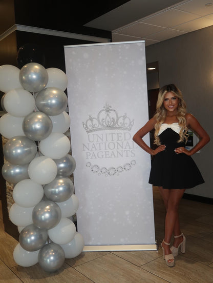 Strapless Bow Front Fit and Flare Mini Dress