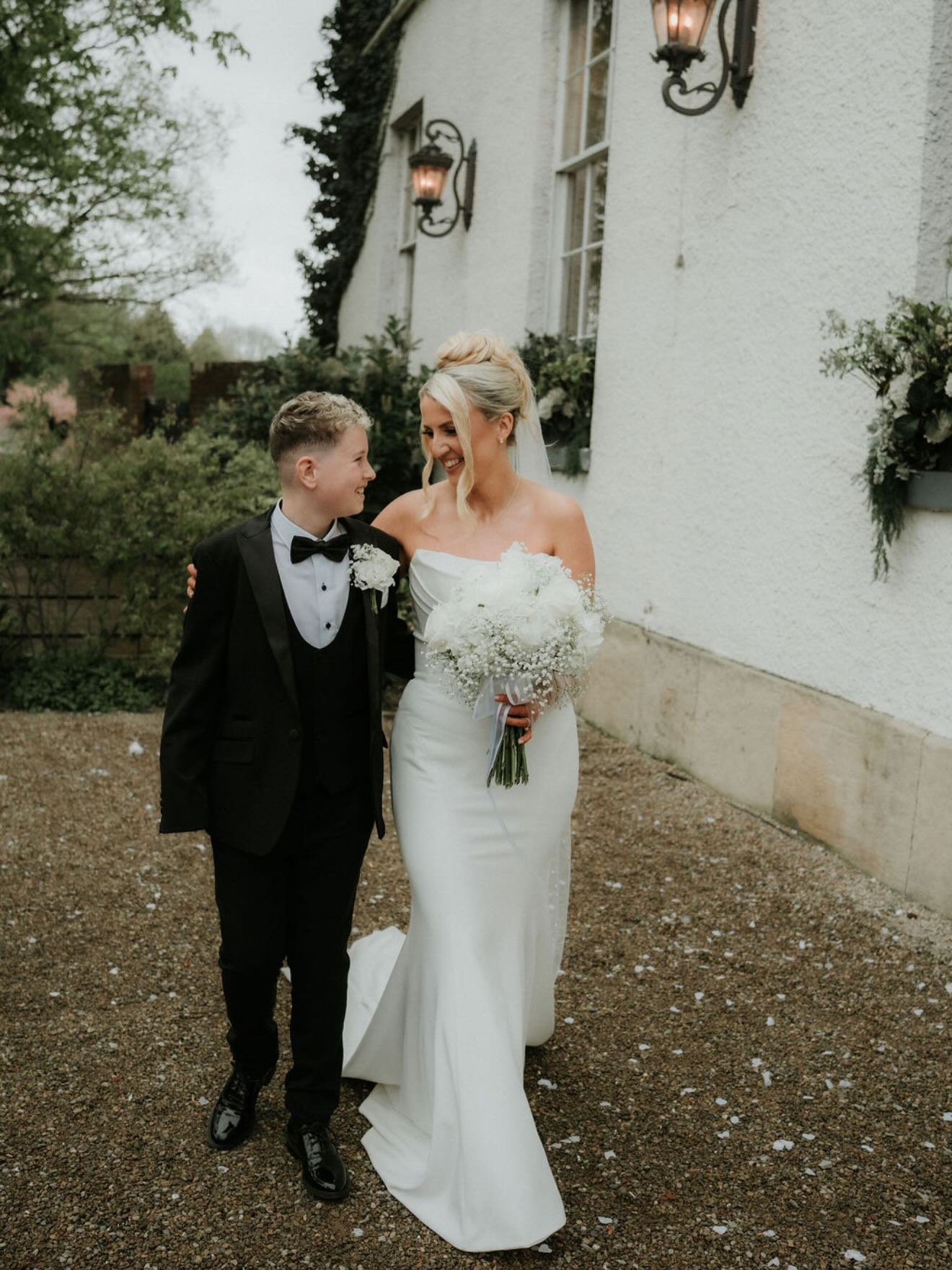 Strapless Ruched Bodice Mermaid Wedding Dress